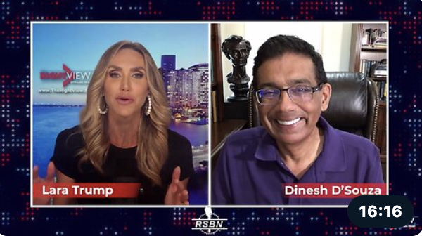 The Right View with Lara Trump & Dinesh D’Souza – 10/16/23